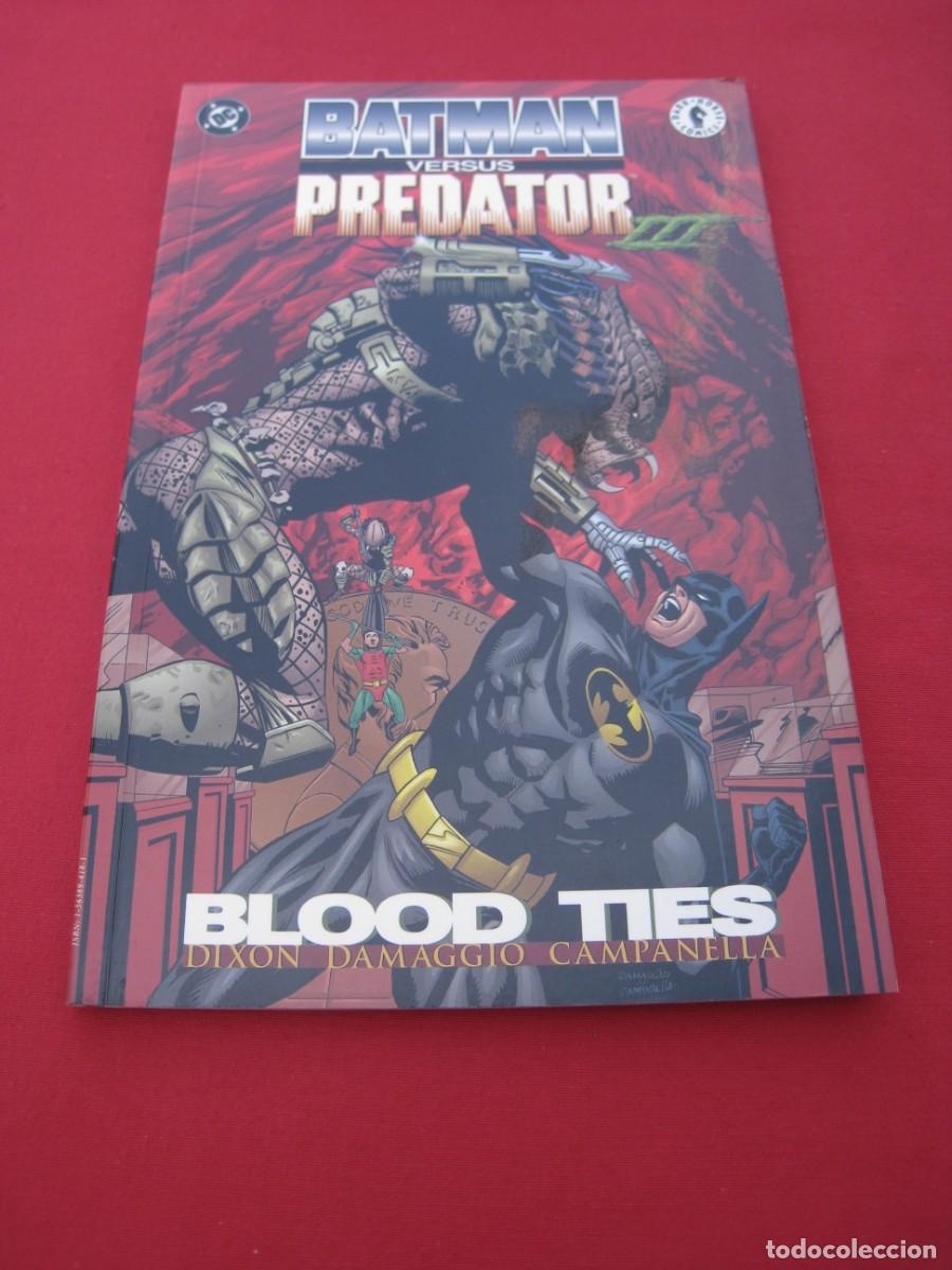 C&oacute;mics: BATMAN VERSUS PREDATOR III - BLOOD TIES - DC COMICS - EN INGLES.