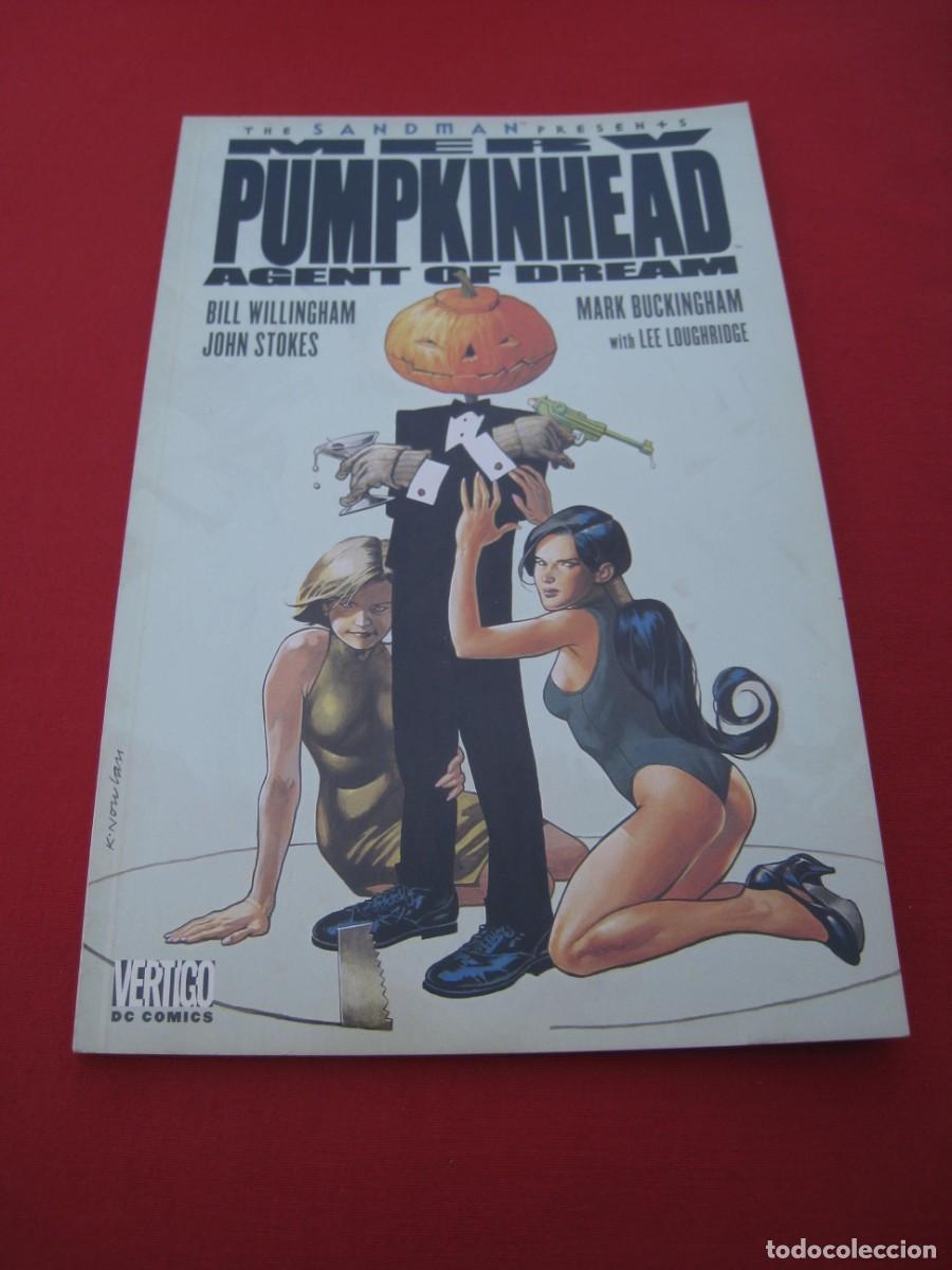 C&oacute;mics: MERV PUMPKINHEAD - AGENT OF DREAM - VERTIGO - DC COMICS - EN INGLES.