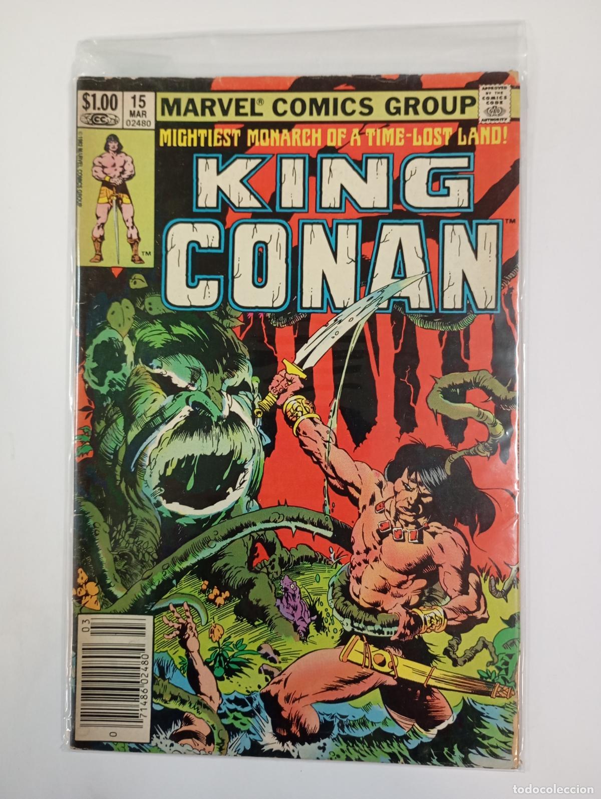 C&oacute;mics: KING CONAN NO. 15. MARVEL COMICS GROUP. EN INGL&Eacute;S. TDKR79