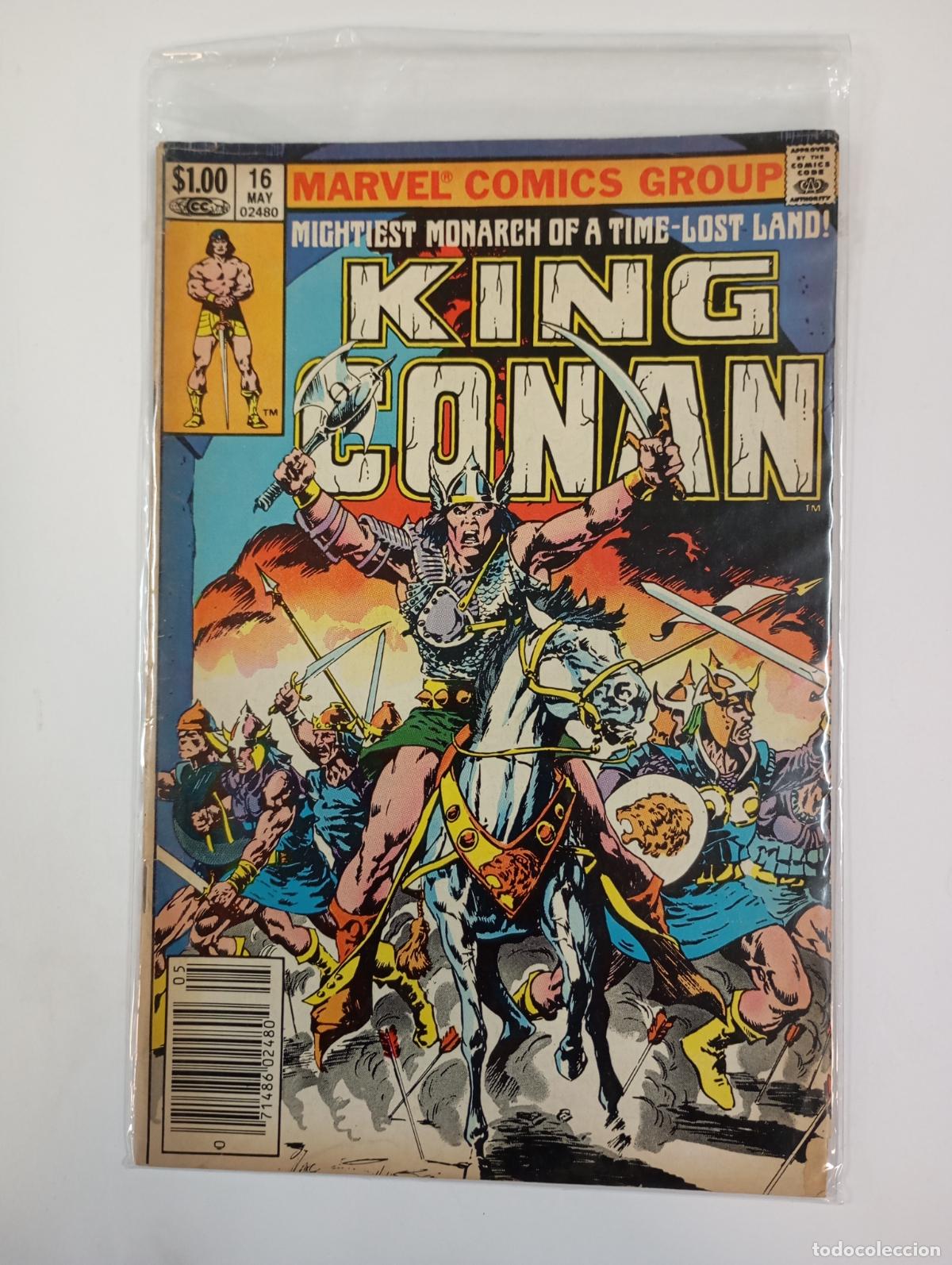 C&oacute;mics: KING CONAN NO. 16. MARVEL COMICS GROUP. EN INGL&Eacute;S. TDKR79