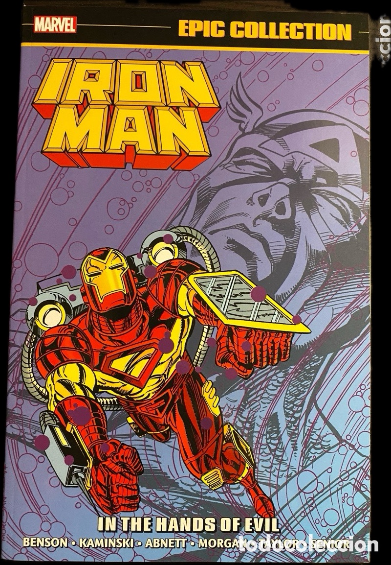 C&oacute;mics: Iron Man Epic Collection Vol. 20 In The Hands Of Evil Marvel TPB Impecable OOP