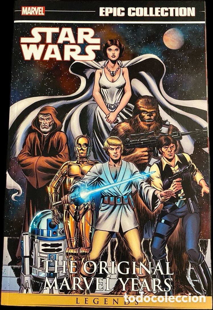 C&oacute;mics: Star Wars Legends Epic Collection Vol 1 Original Marvel Years OOP