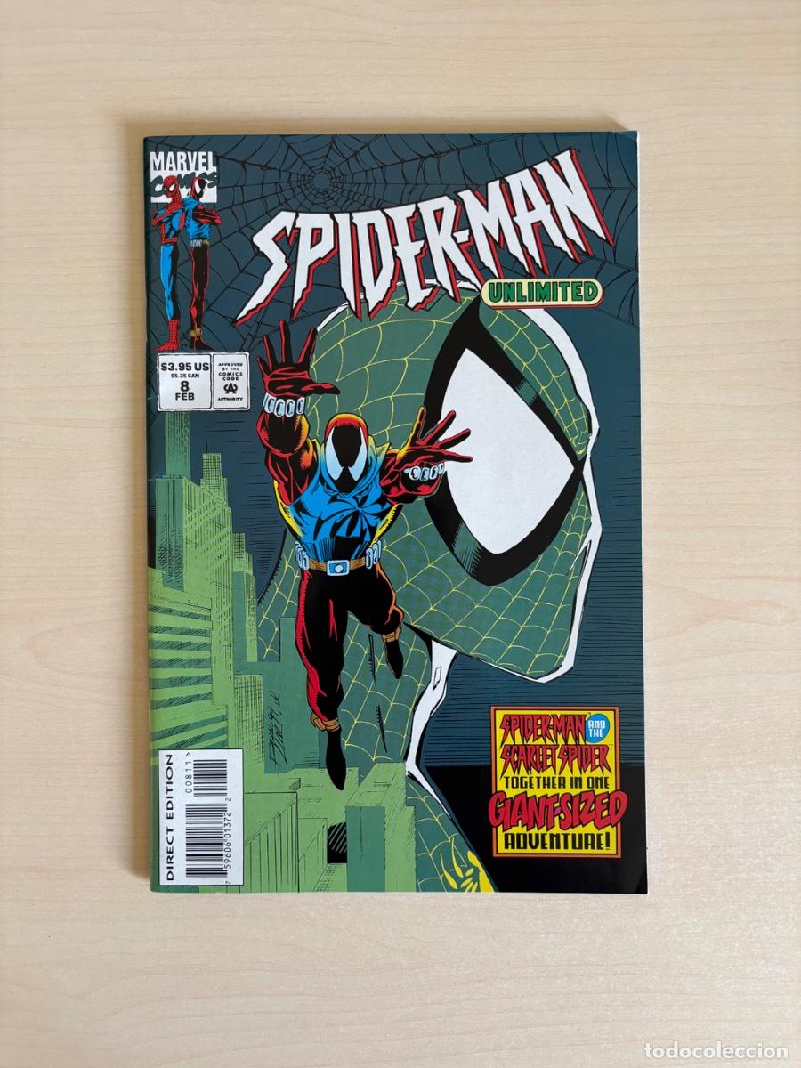 C&oacute;mics: Spider-Man Unlimited #8 (February 1995) &mdash; Scarlet Spider