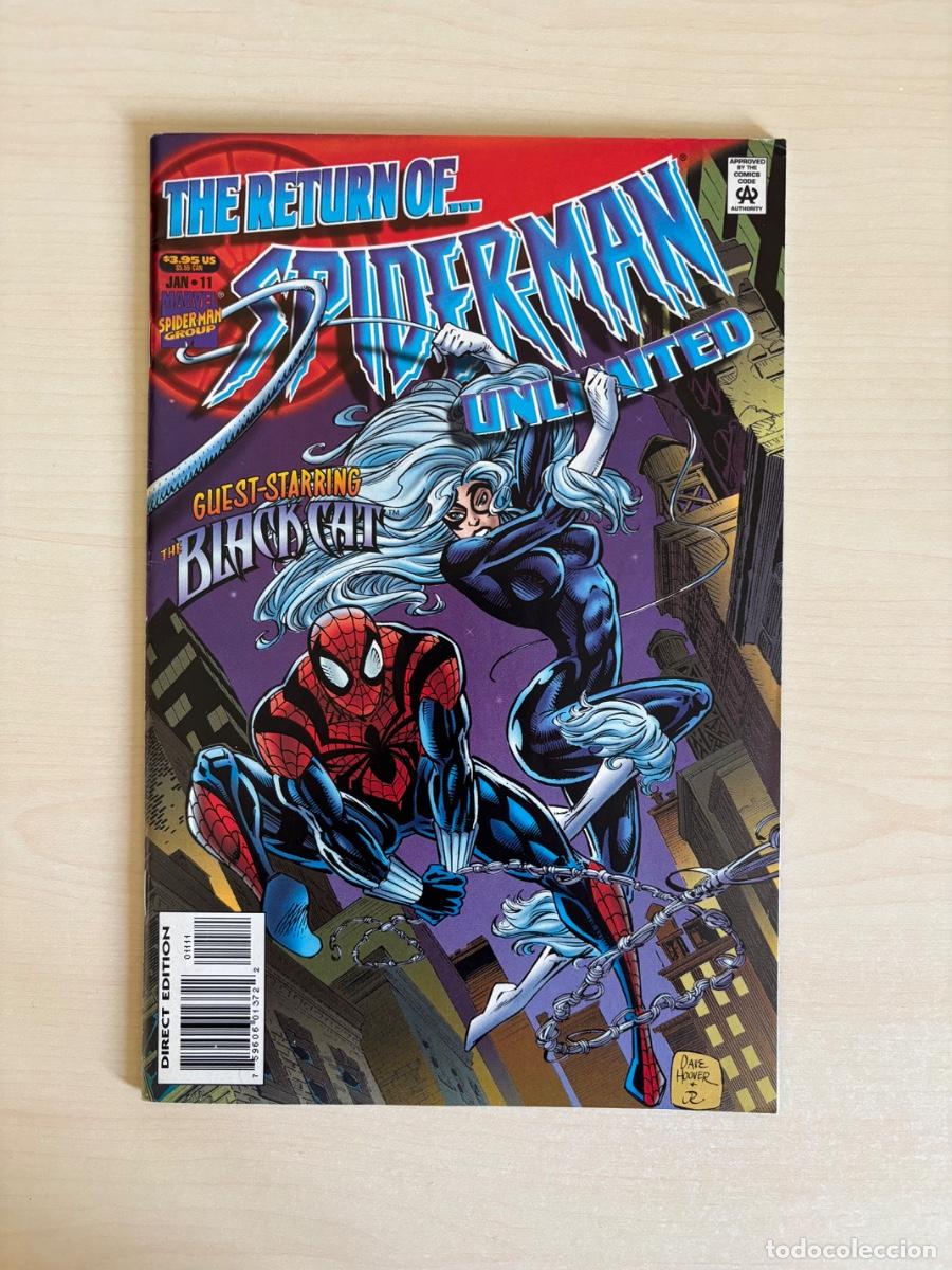C&oacute;mics: Spider-Man Unlimited #11 (January 1996) &mdash; Black Cat