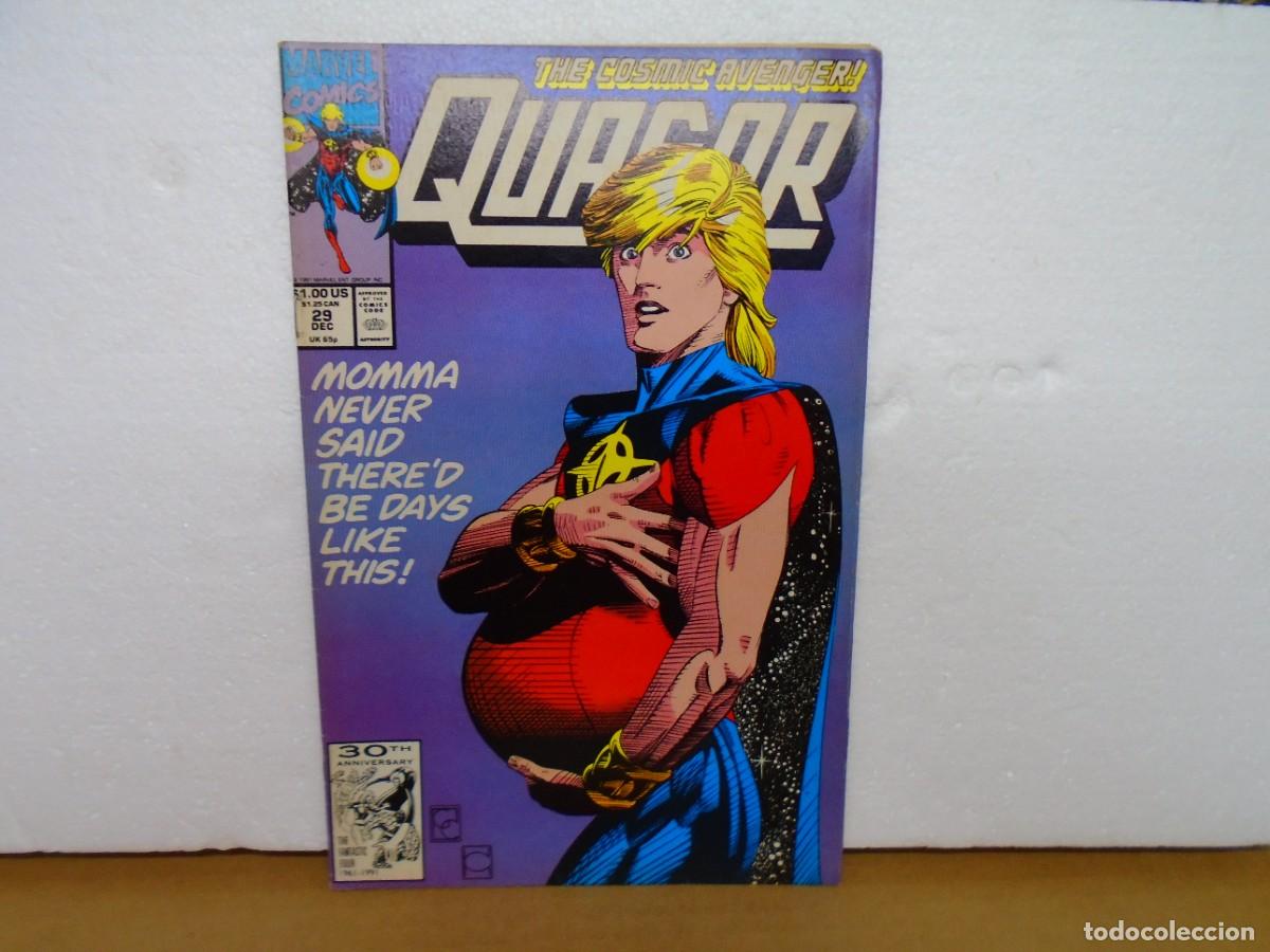 Comics: QUASAR/MARVEL COMICS/VOL.1,N&ordm;29,DICIEMBRE 1991/ORIGINAL COMIC U.S.A.