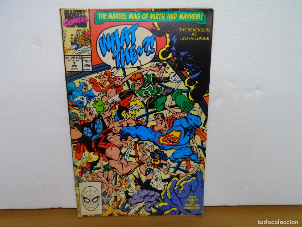Comics: WHAT THE/MARVEL COMICS/VOL.1, N&ordm;7,ABRIL 1990/ORIGINAL COMIC U.S.A.