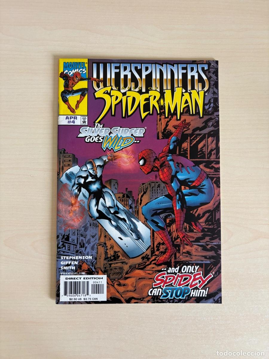 C&oacute;mics: Webspinners Tales of Spider-Man #4 (April 1999) &mdash; Silver Surfer