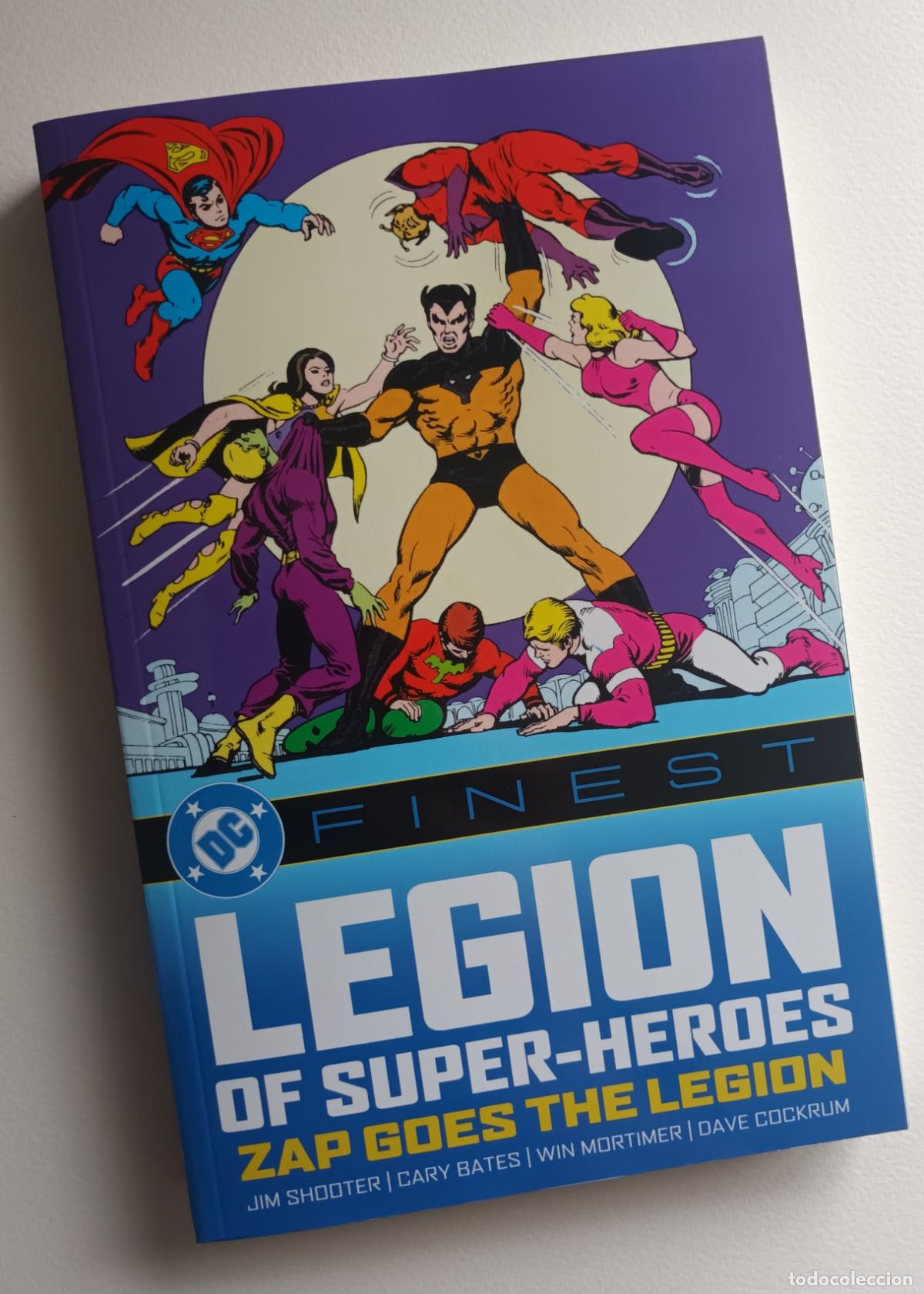 C&oacute;mics: Legion of Superheroes. Tomo DC Finest, original Usa