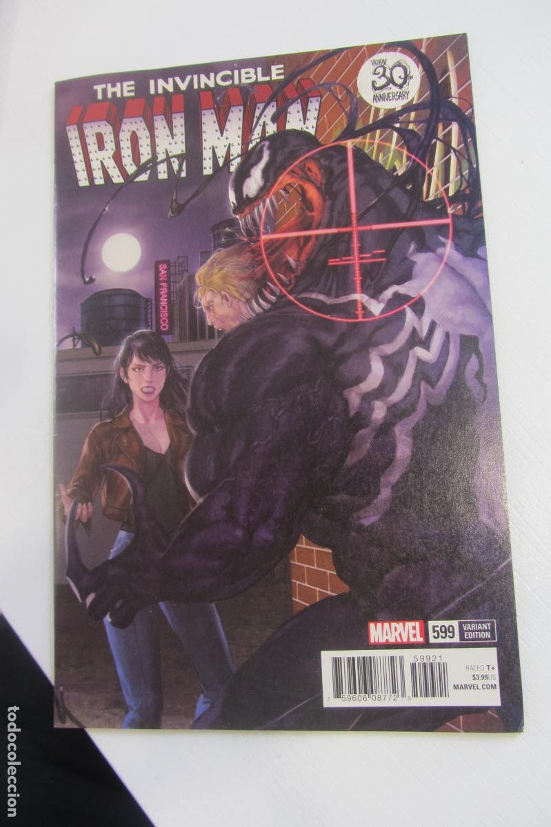 C&oacute;mics: Invincible Iron Man Vol 4 599 2018 MARVEL ORIGINAL USA ARX253