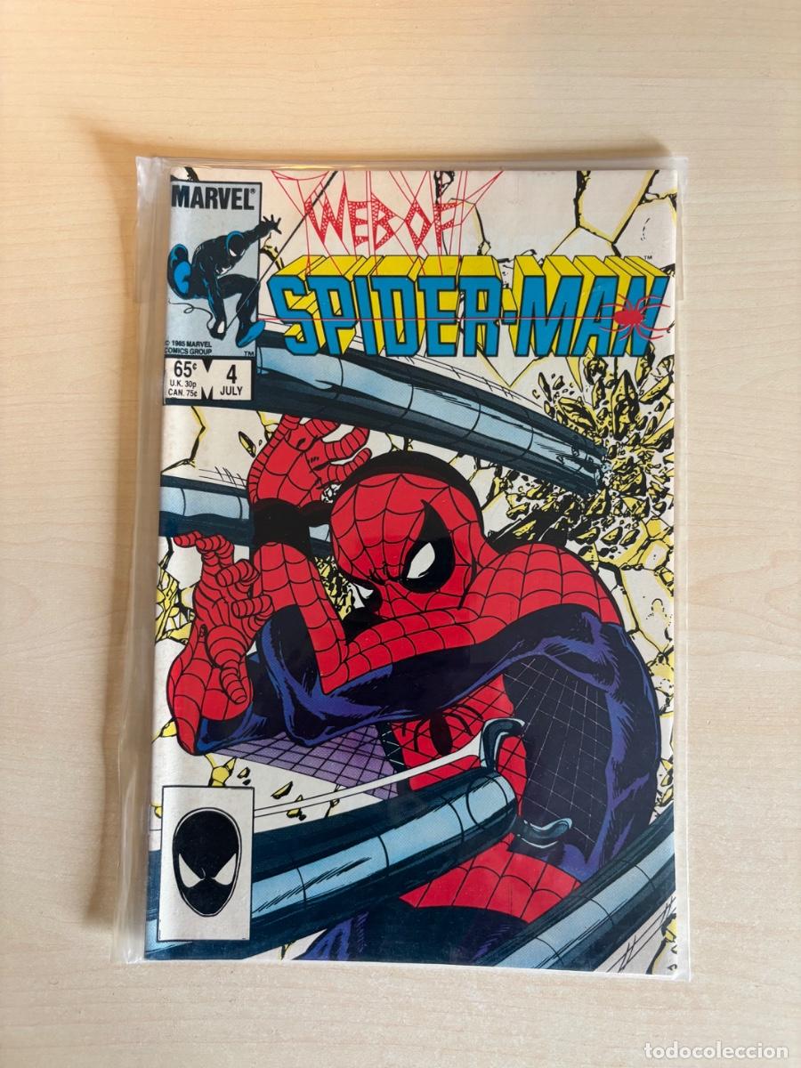 C&oacute;mics: Web of Spider-Man #4 (Marvel Comics 1985)
