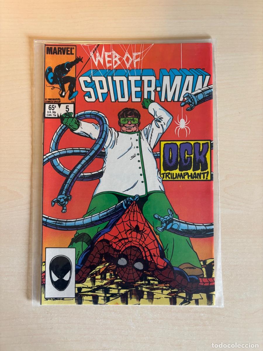 C&oacute;mics: Web of Spider-Man #5 (Marvel Comics 1985) - Foto 1