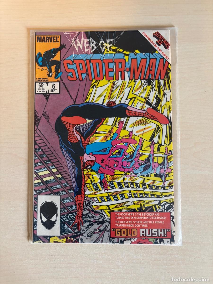 C&oacute;mics: Web of Spider-Man #6 (Marvel Comics 1985) - Foto 1