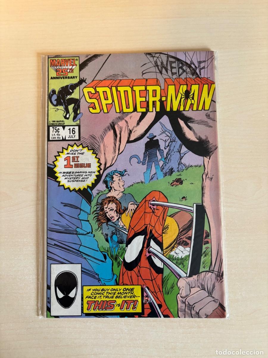 C&oacute;mics: Web of Spider-Man #16 (Marvel Comics USA, 1986)