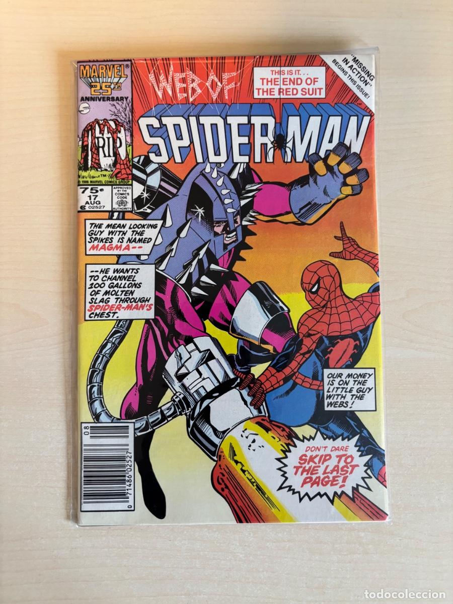 C&oacute;mics: Web of Spider-Man #17 (Marvel Comics USA, 1986)