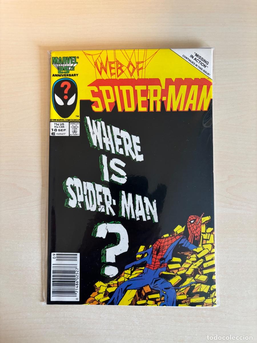 C&oacute;mics: Web of Spider-Man #18 (Marvel Comics USA, 1986)