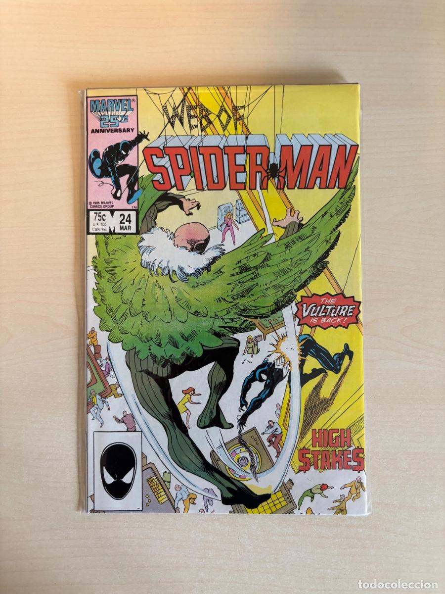 C&oacute;mics: Web of Spider-Man #24 (Marvel Comics USA, 1987)