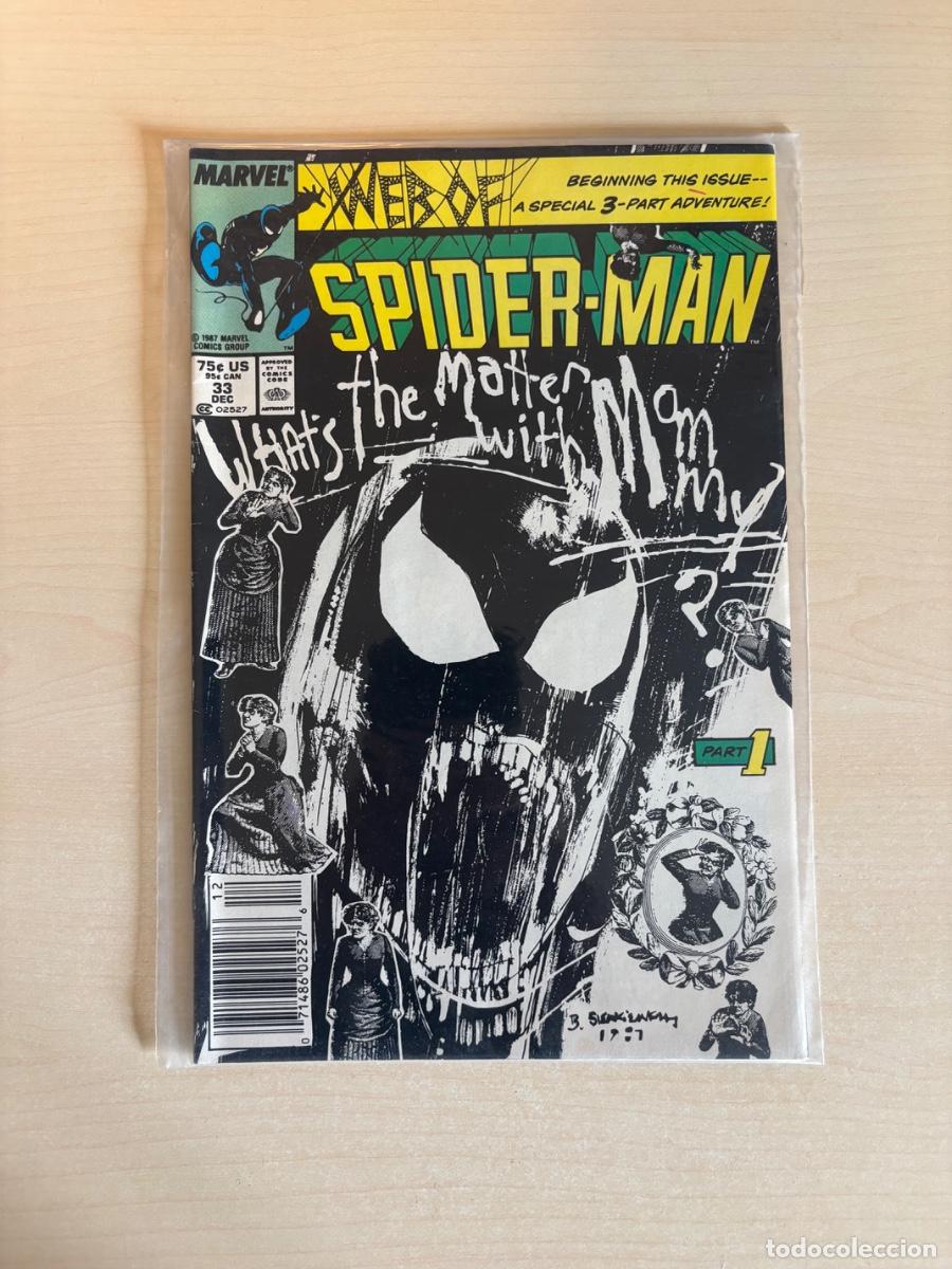 C&oacute;mics: Web of Spider-Man #33 (Marvel Comics USA, 1987)