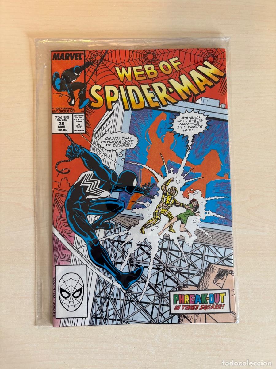 C&oacute;mics: Web of Spider-Man #36 (Marvel Comics USA, 1987)Web of Spider-Man #36 &mdash; edici&oacute;n original americana Ma