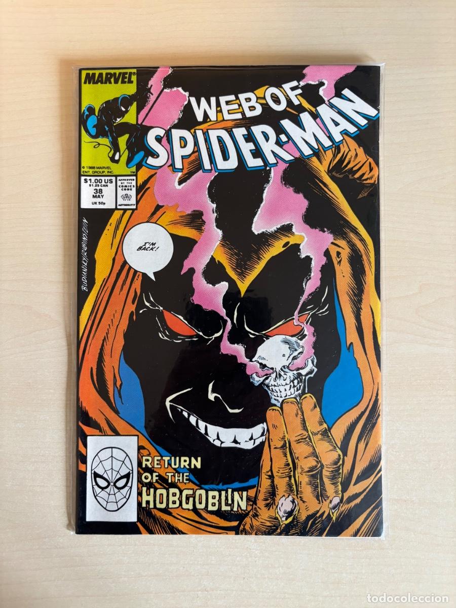 C&oacute;mics: Web of Spider-Man #38 (Marvel Comics USA, 1988)