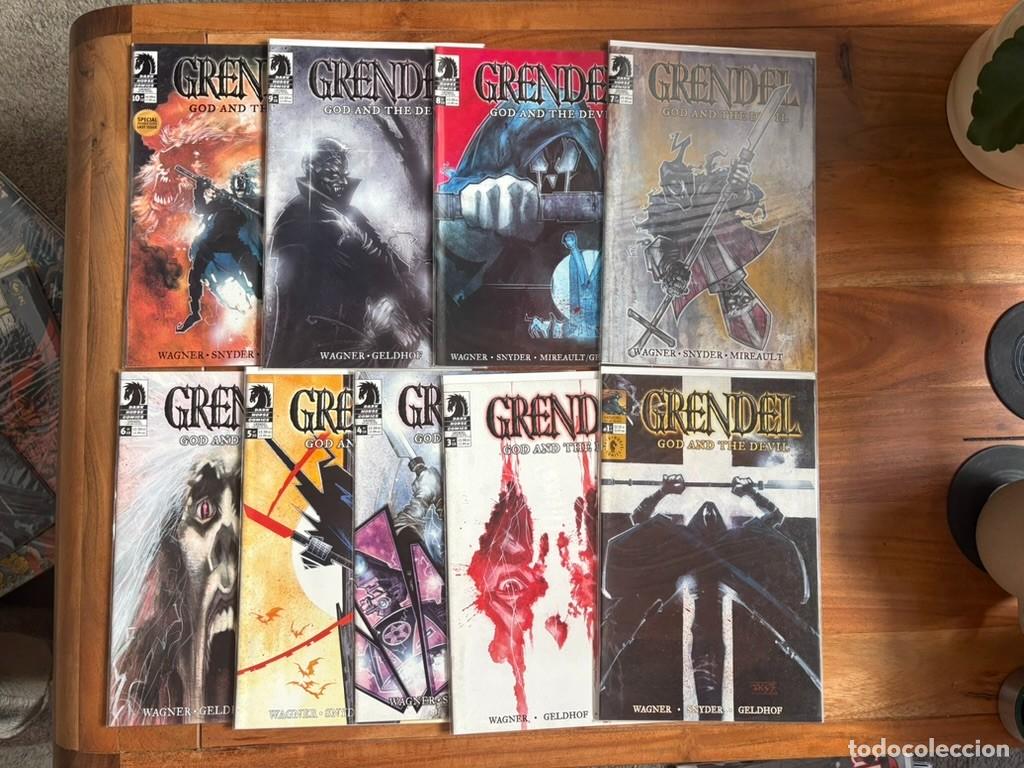 C&oacute;mics: GRENDEL GOD AND THE DEVIL 1 a 10 (excepto el 2) DARK HORSE COMICS ingles 7.0 VF
