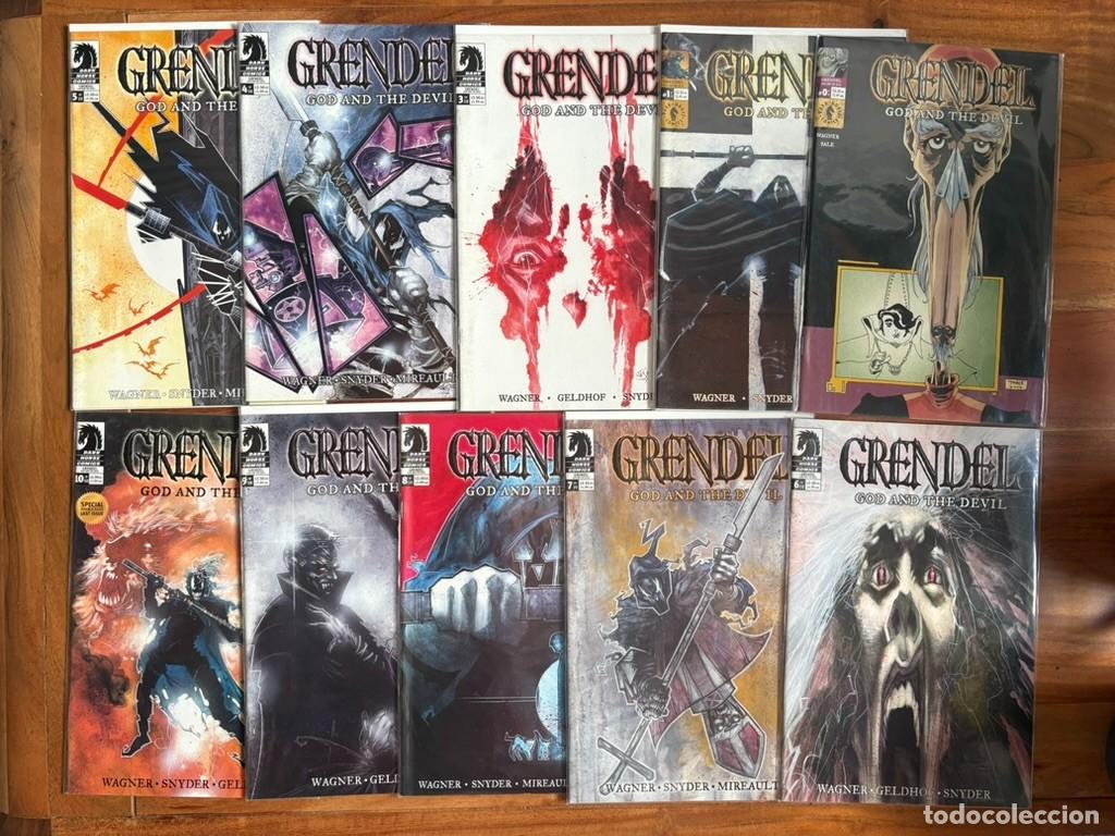 C&oacute;mics: GRENDEL GOD AND THE DEVIL 1 a 10 DARK HORSE COMICS English 7.0 VF