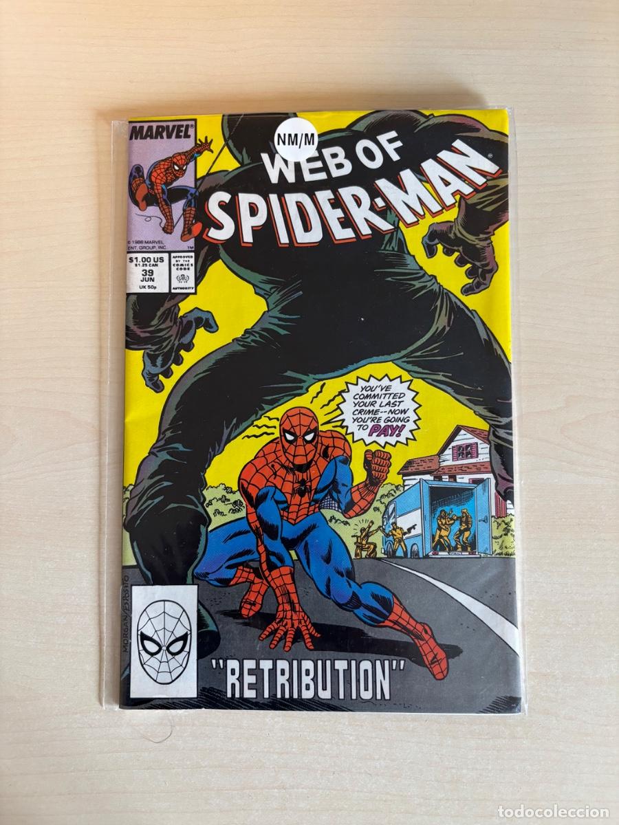 C&oacute;mics: Web of Spider-Man #39 (Marvel Comics USA, 1988)