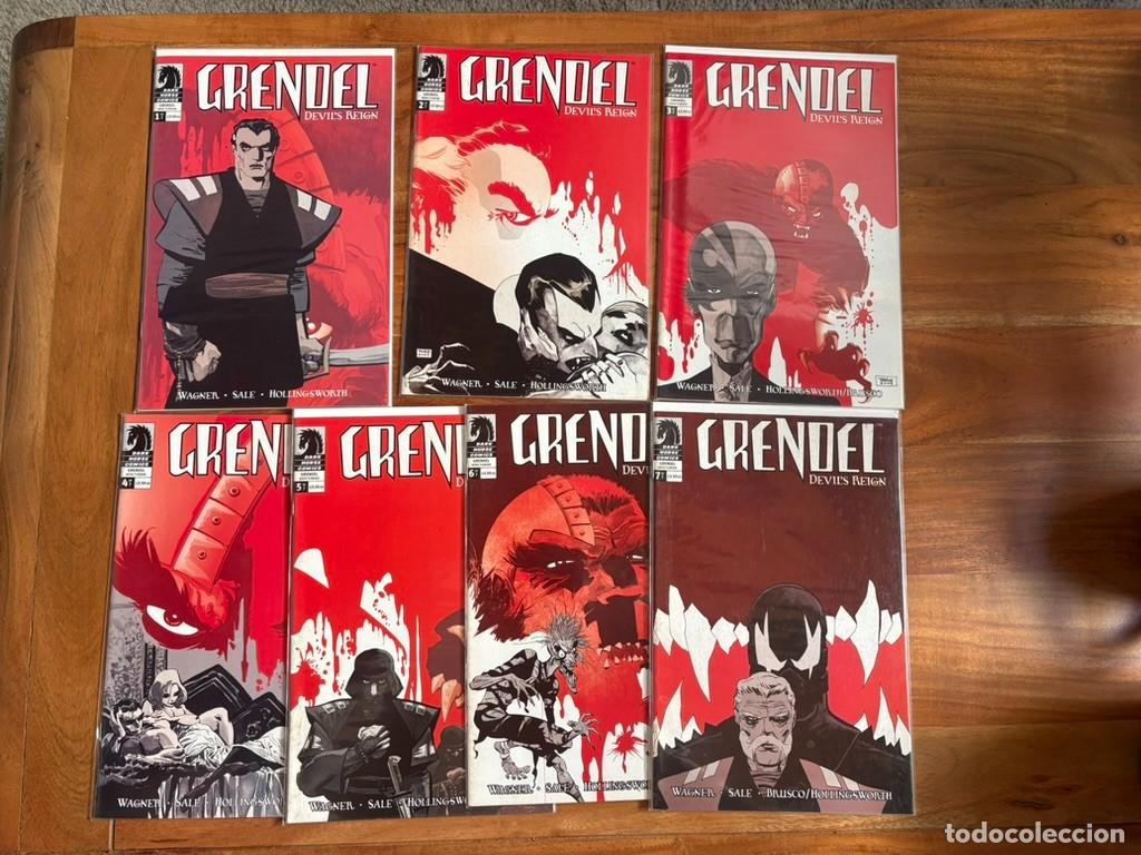 C&oacute;mics: GRENDEL DEVIL'S REIGN 1 a 7 DARK HORSE COMICS Ingles USA 7.0 VF