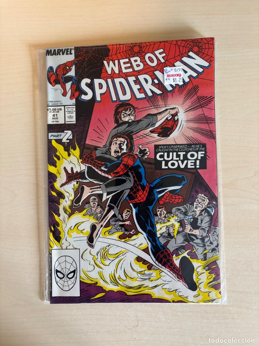 C&oacute;mics: Web of Spider-Man #41 (Marvel Comics USA, 1988)