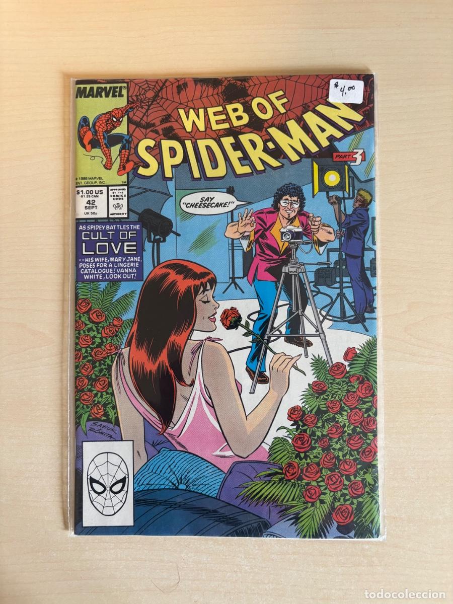 C&oacute;mics: Web of Spider-Man #42 (Marvel Comics USA, 1988)