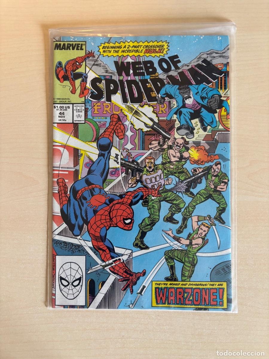 C&oacute;mics: Web of Spider-Man #44 (Marvel Comics USA, 1988)