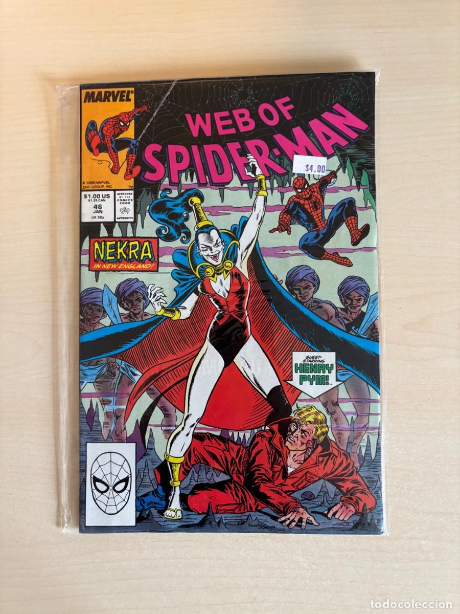 C&oacute;mics: Web of Spider-Man #46 (Marvel Comics USA, 1988)