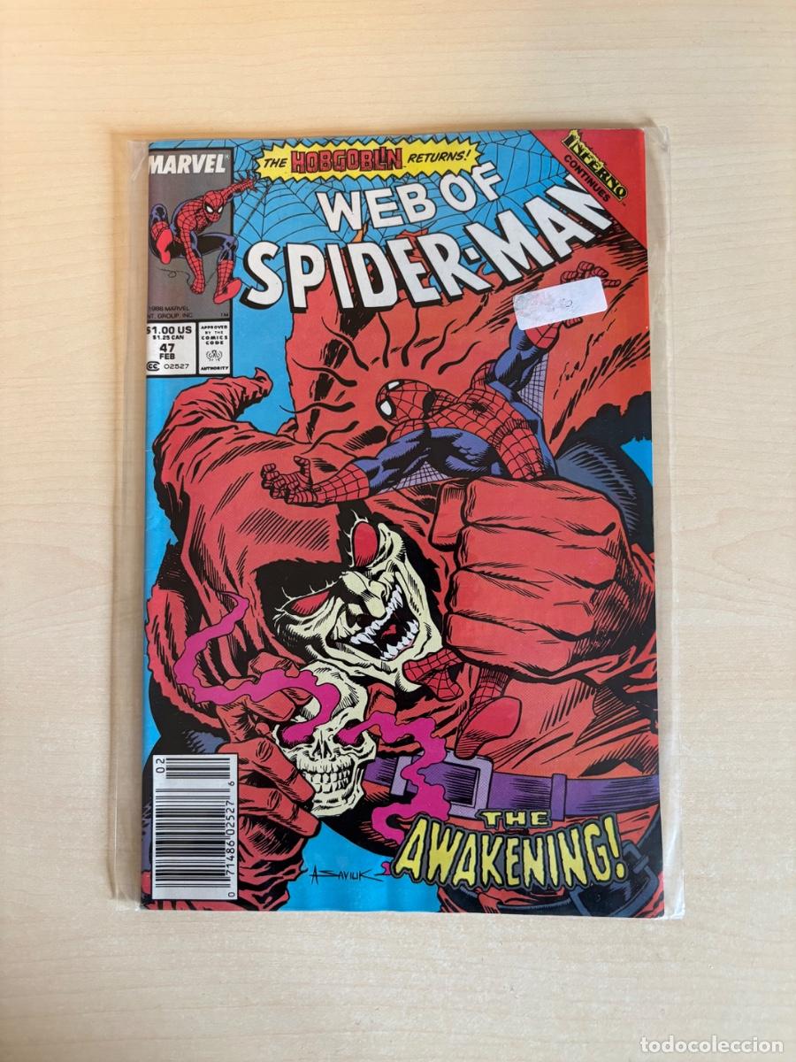C&oacute;mics: Web of Spider-Man #47 (Marvel Comics USA, 1988)