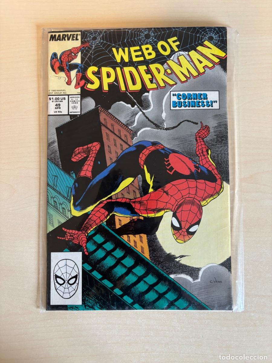 C&oacute;mics: Web of Spider-Man #49 (Marvel Comics USA, 1989)