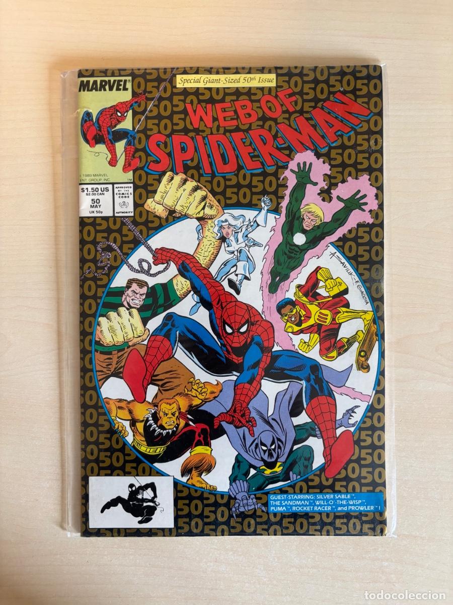 C&oacute;mics: Web of Spider-Man #50 (Marvel Comics USA, 1989)