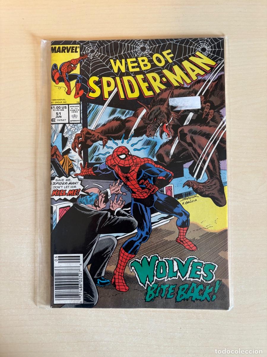C&oacute;mics: Web of Spider-Man #51 (Marvel Comics USA, 1989)