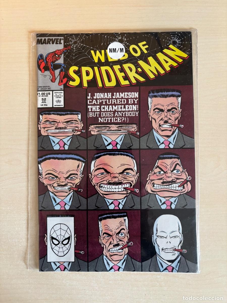 C&oacute;mics: Web of Spider-Man #52 (Marvel Comics USA, 1989)