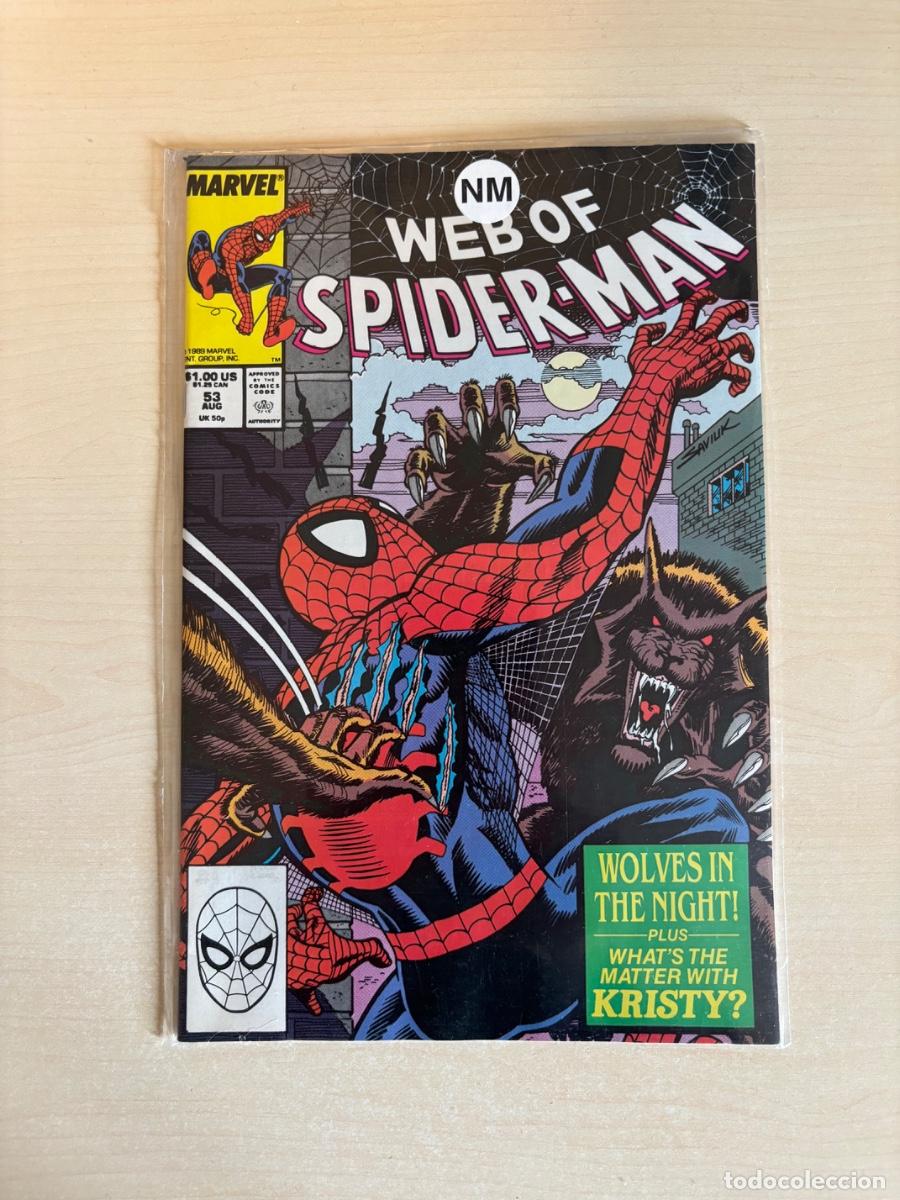 C&oacute;mics: Web of Spider-Man #53 (Marvel Comics USA, 1989)