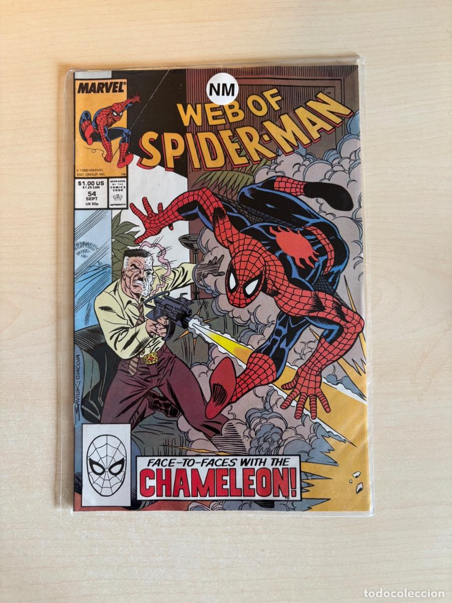 C&oacute;mics: Web of Spider-Man #54 (Marvel Comics USA, 1989)