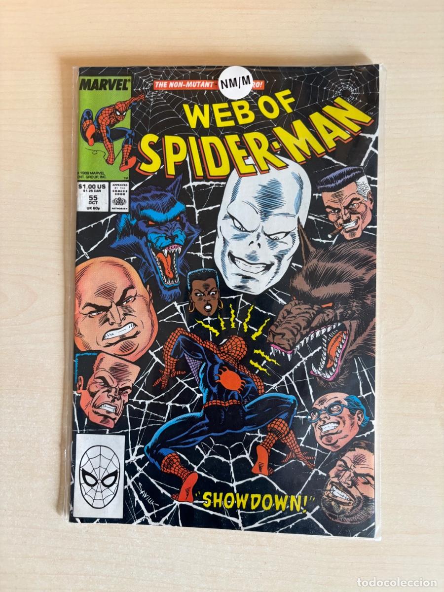 C&oacute;mics: Web of Spider-Man #55 (Marvel Comics USA, 1989)