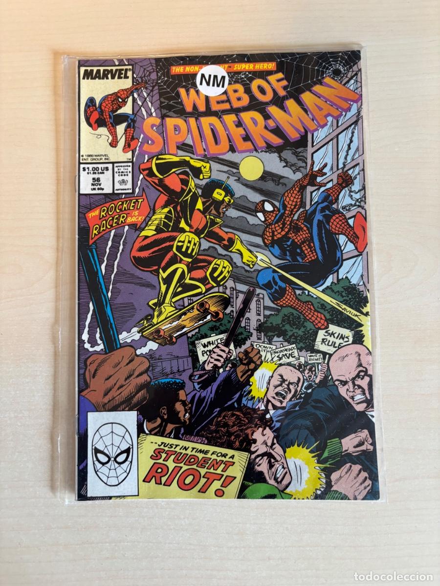 C&oacute;mics: Web of Spider-Man #56 (Marvel Comics USA, 1989)