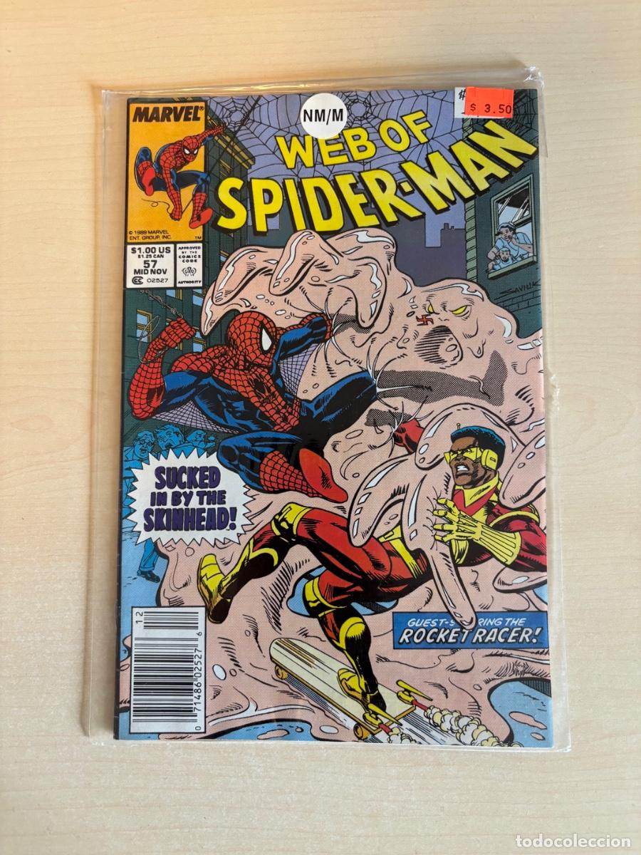 C&oacute;mics: Web of Spider-Man #57 (Marvel Comics USA, 1989)