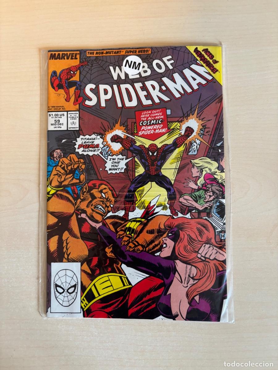 C&oacute;mics: Web of Spider-Man #59 (Marvel Comics USA, 1989)