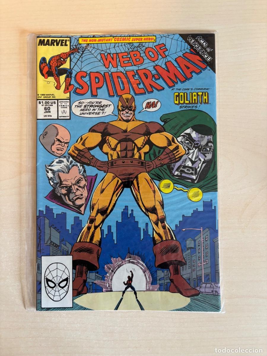 C&oacute;mics: Web of Spider-Man #60 (Marvel Comics USA, 1990)