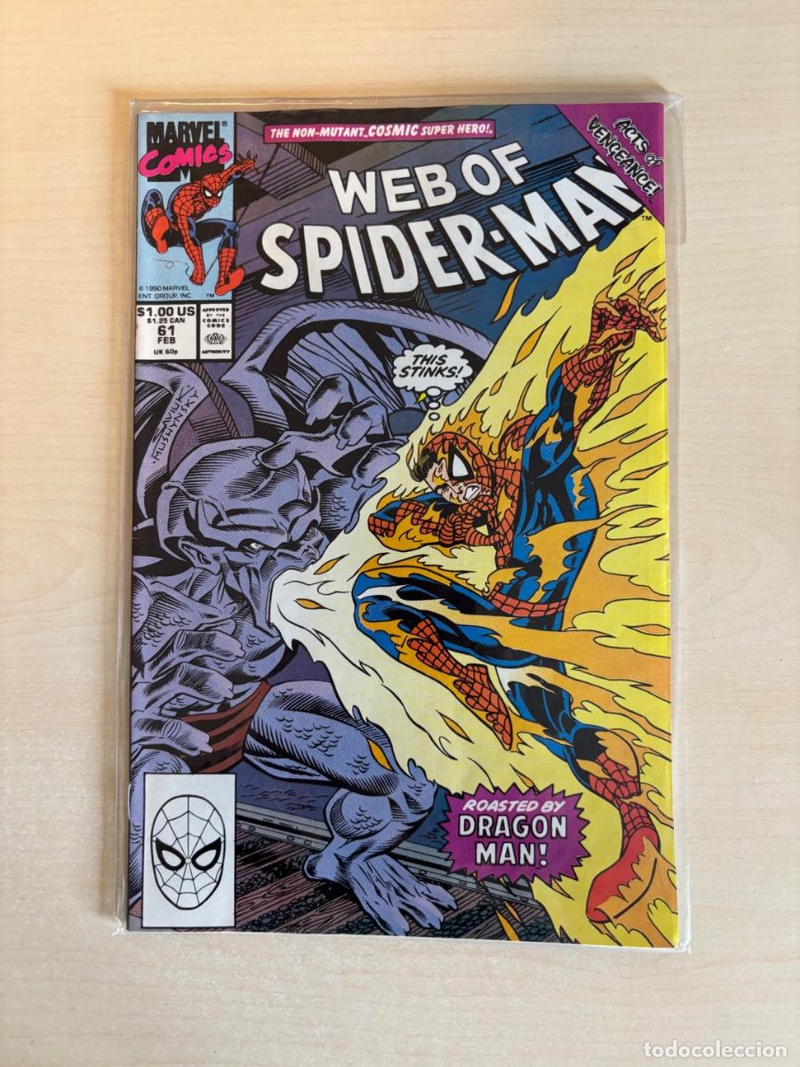 C&oacute;mics: Web of Spider-Man #61 (Marvel Comics USA, 1990)