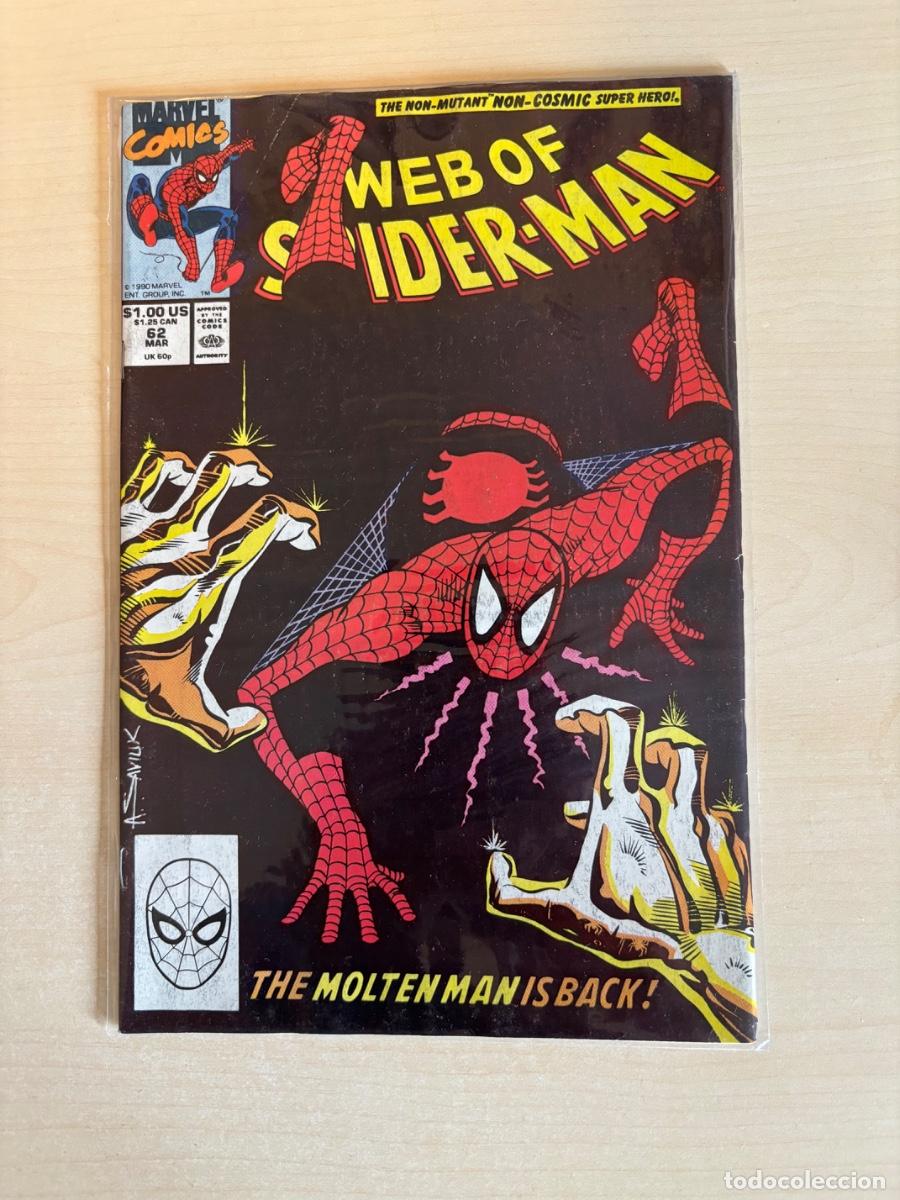 C&oacute;mics: Web of Spider-Man #62 (Marvel Comics USA, 1990)