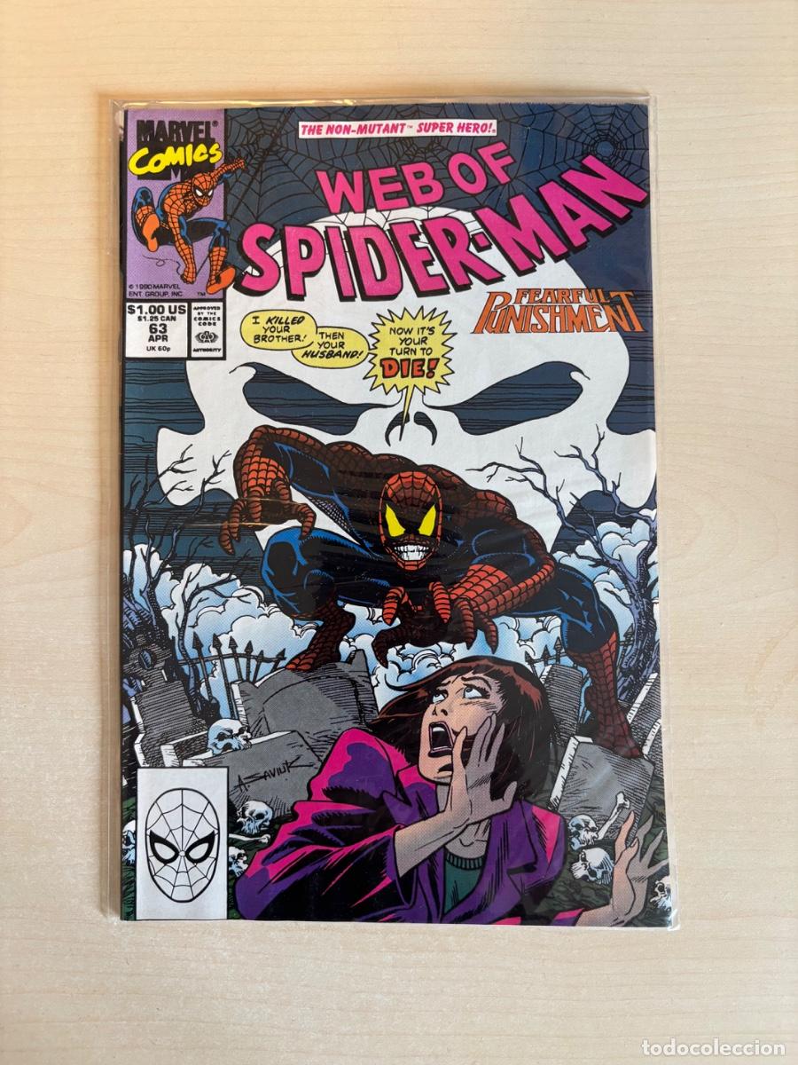 C&oacute;mics: Web of Spider-Man #63 (Marvel Comics USA, 1990)