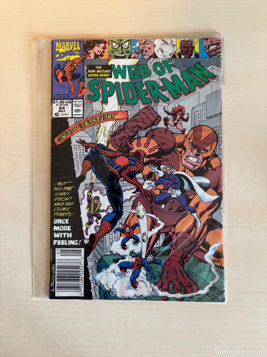 C&oacute;mics: Web of Spider-Man #64 (Marvel Comics USA, 1990)