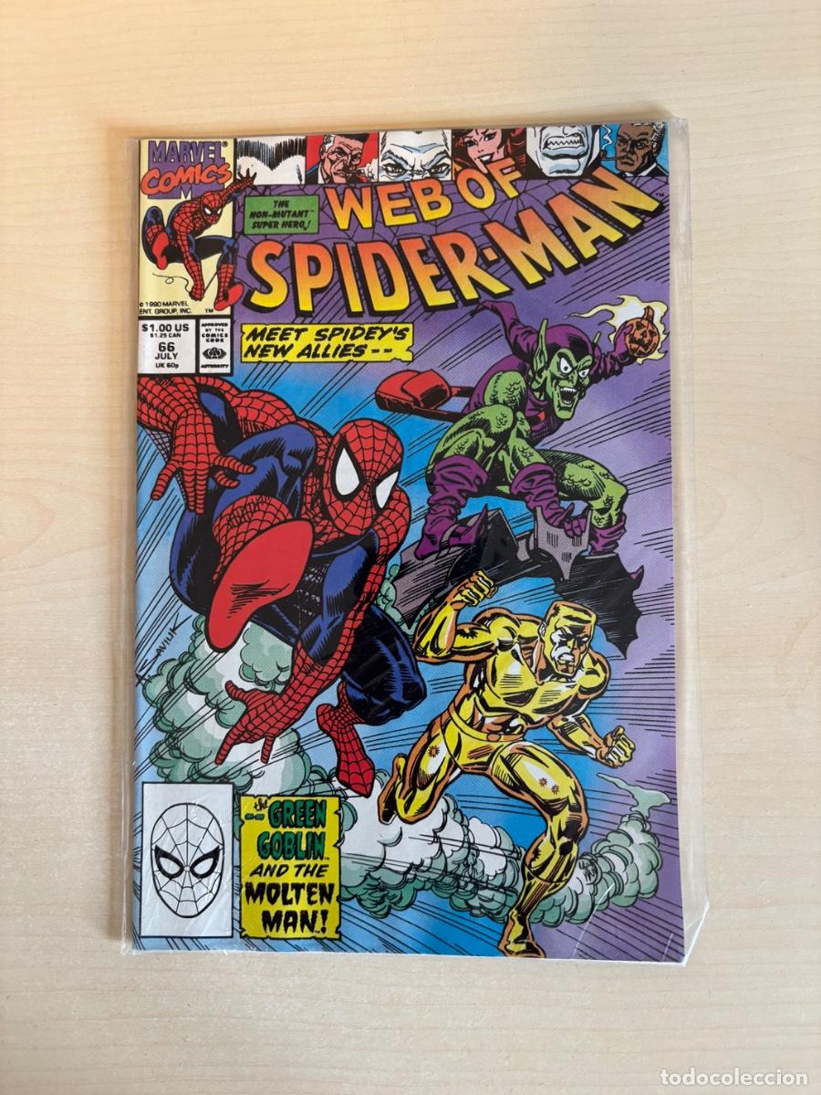 C&oacute;mics: Web of Spider-Man #66 (Marvel Comics USA, 1990)