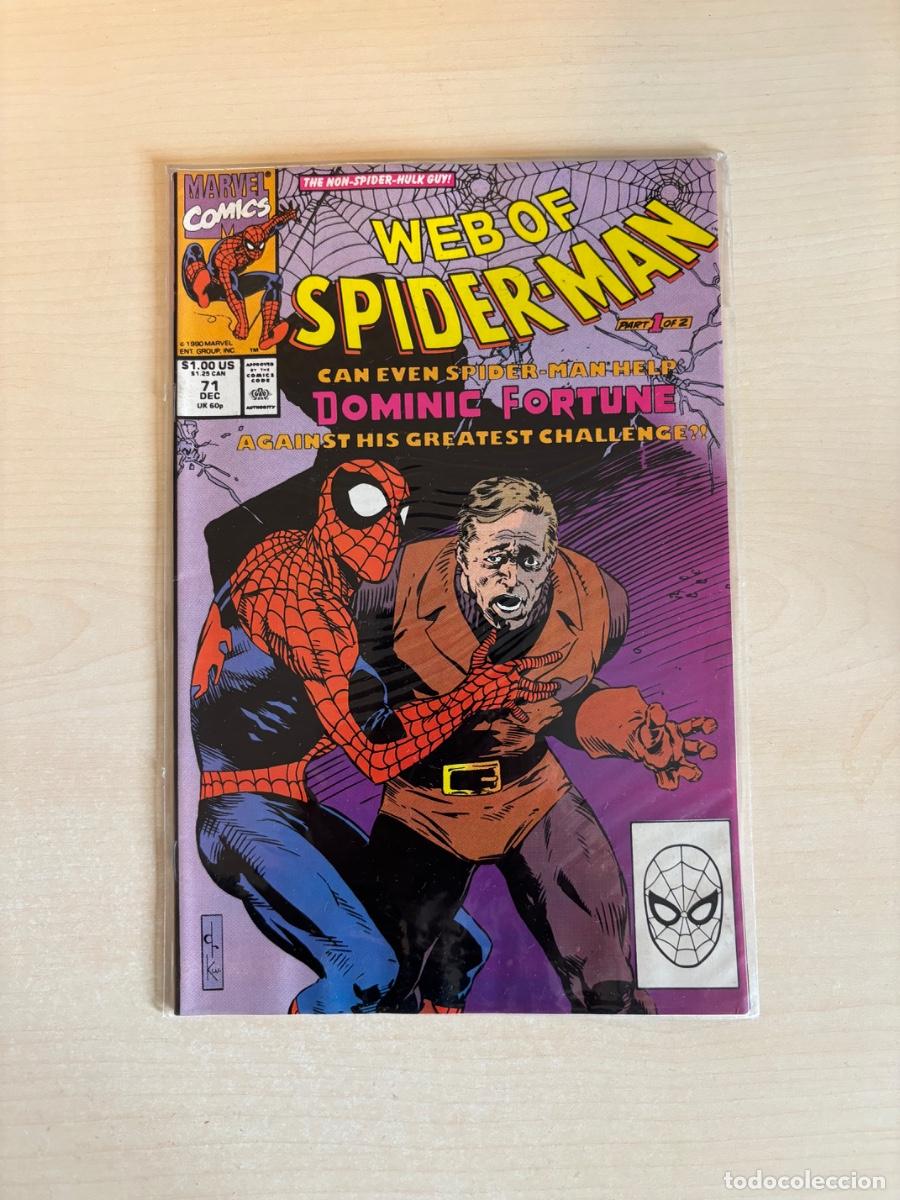 C&oacute;mics: Web of Spider-Man #71 (Marvel Comics USA, 1990)