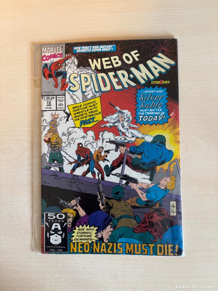 C&oacute;mics: Web of Spider-Man #72 (Marvel Comics USA, 1991)